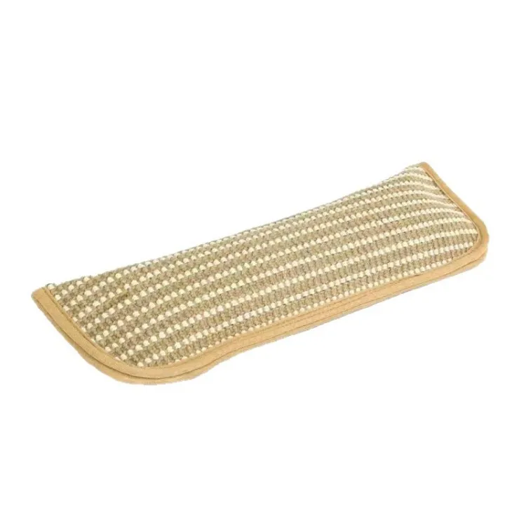 Catnip Pillow Toy with Sisal Scratching Pad – Self-Play Boredom Relief Plush Cat Toy, Interactive Kicker Toy for Indoor Cats & Kittens
